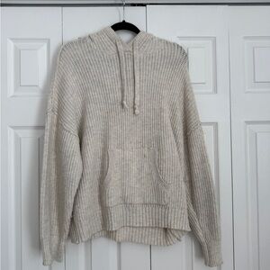 American Eagle Outfitters Cream Knit Sweater